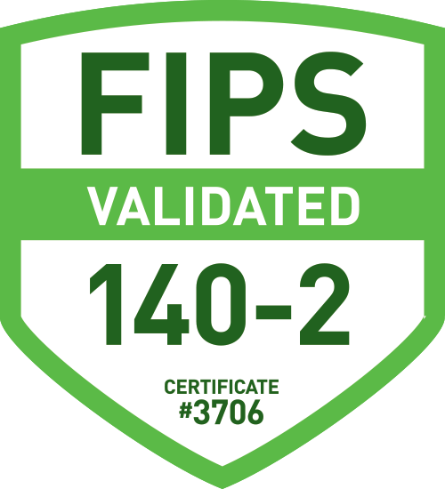 FIPS Validated 140-2 FIPS Validated 140-2