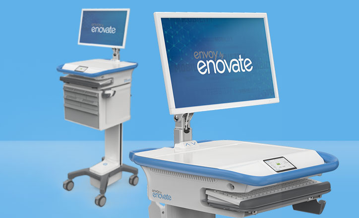 Introducing the Enovate Medical Envoy Mobile EHR Workstation Introducing the Enovate Medical Envoy Mobile EHR Workstation