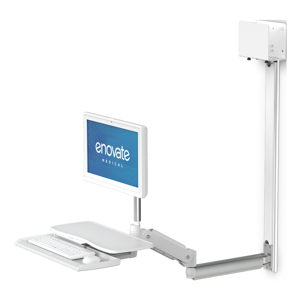 Enovate e997 eDesk with Extension and CPU Holder