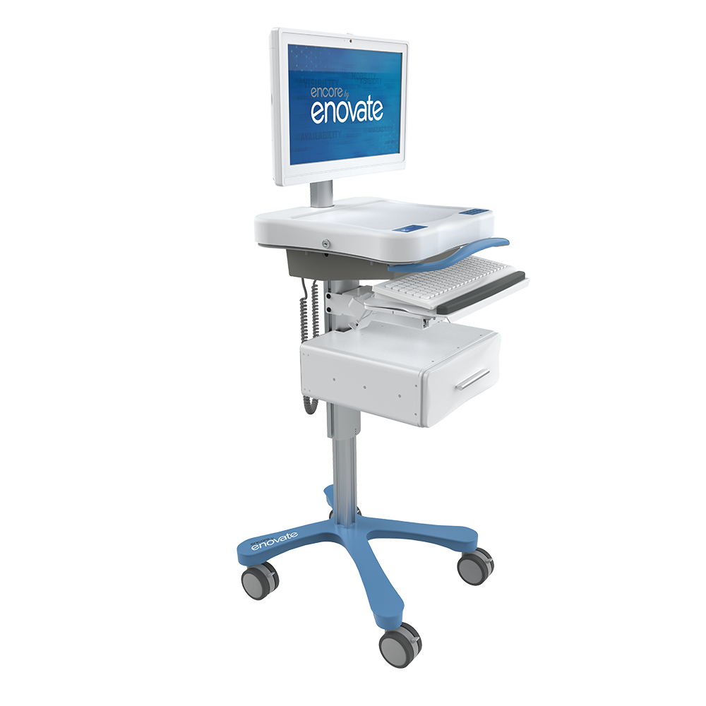 Enovate Encore Non-Powered for LCD with Drawer Enovate Encore Non-Powered for LCD with Drawer