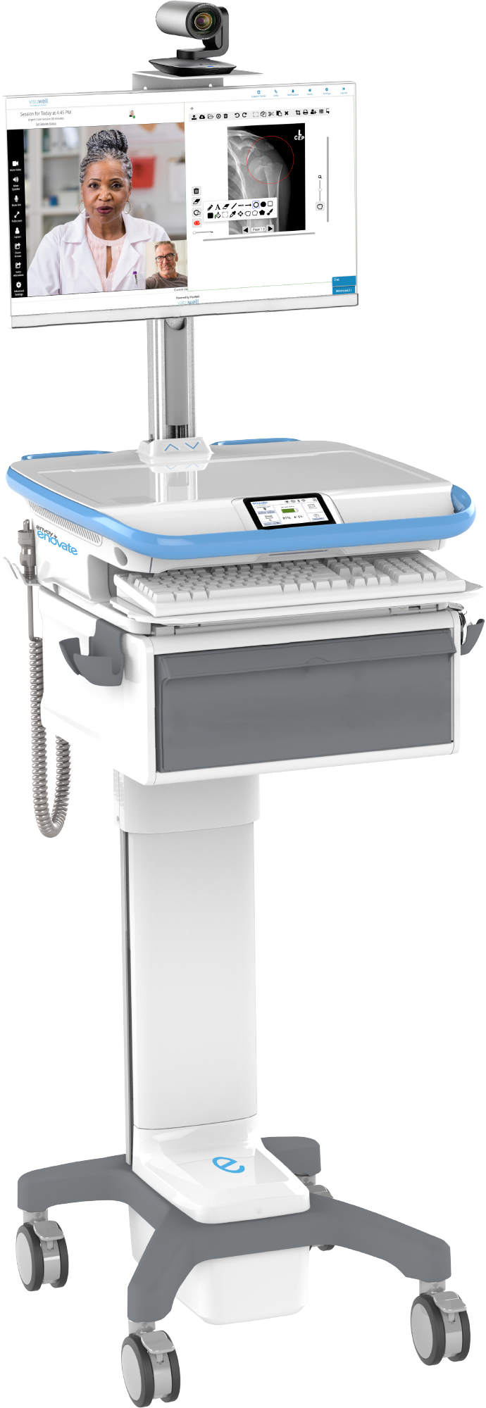 Enovate Medical Envoy Telehealth Storage Corded