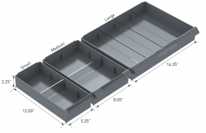 Enovate Medication Storage Drawer Dimensions