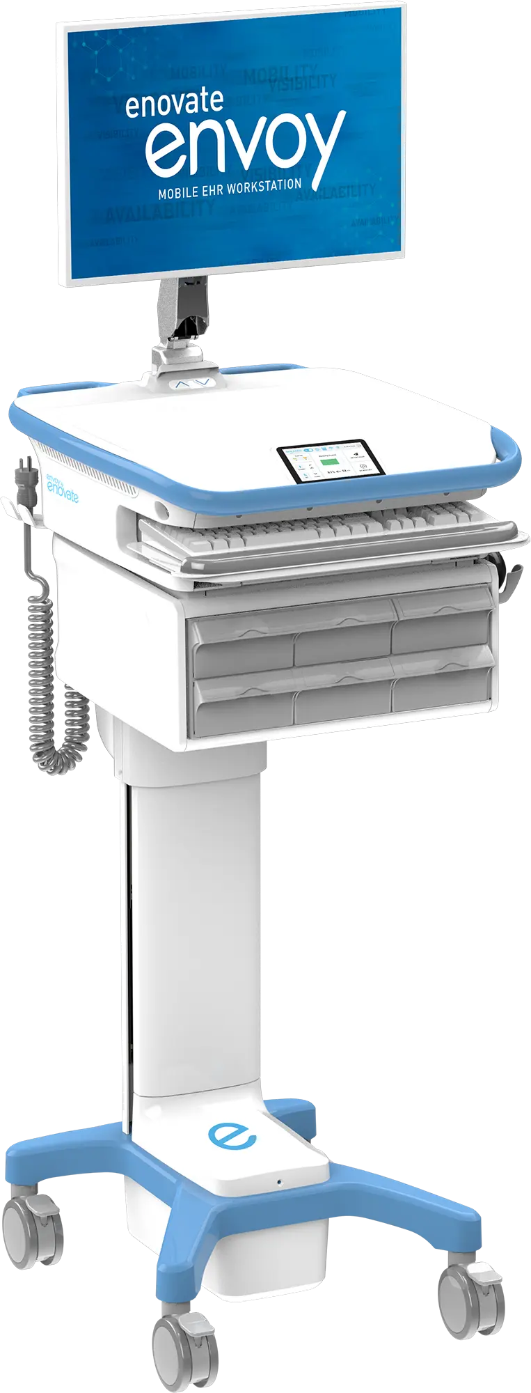 Enovate Medical Envoy 2.0 RX2 with Medbins