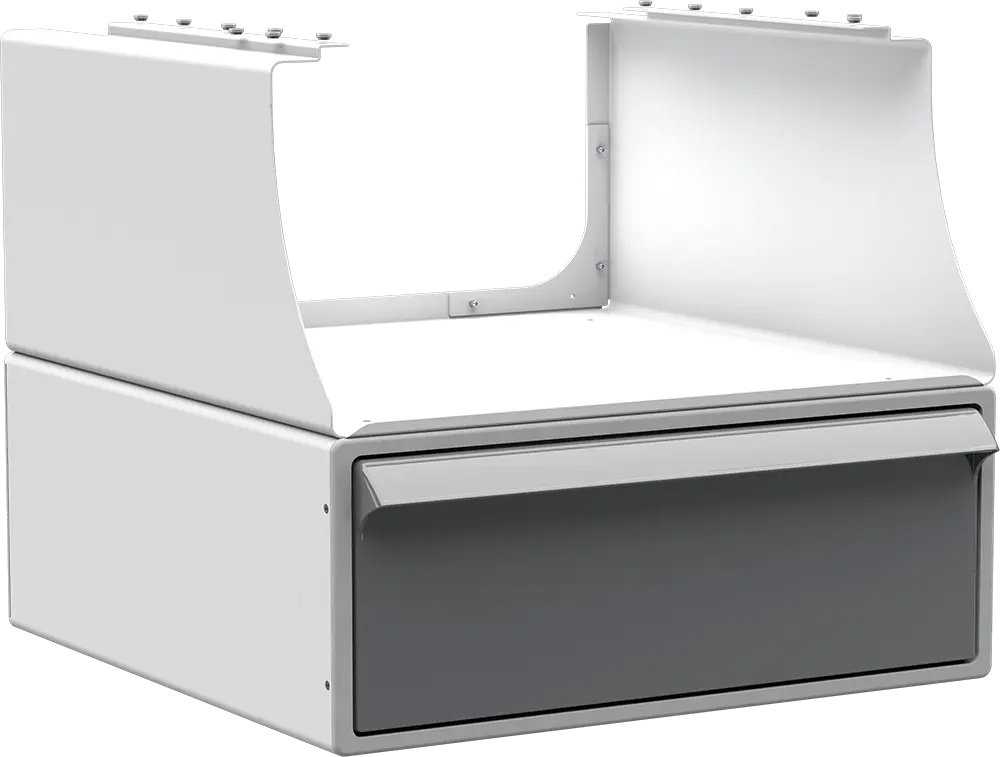 Envoy Fetal Monitor Shelf with Non-locking Drawer